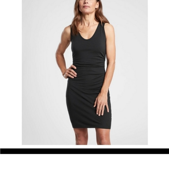 Athleta Black Della Dress Size Small NWT - Picture 2 of 6